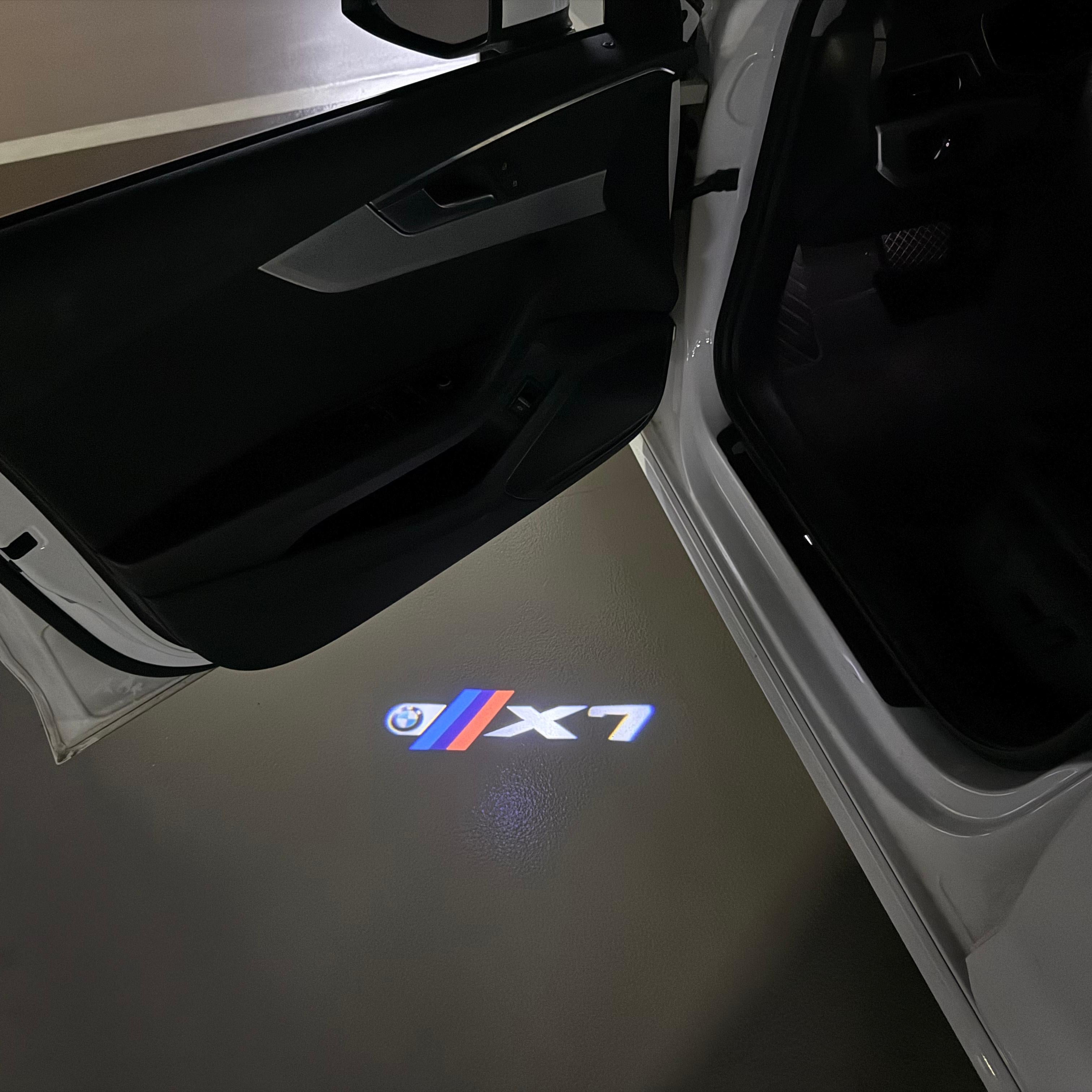 BMW M3 LOGO PROJECTOT LIGHTS Nr.24 (Menge 1 = 1 Sets/2 Türleuchten)
