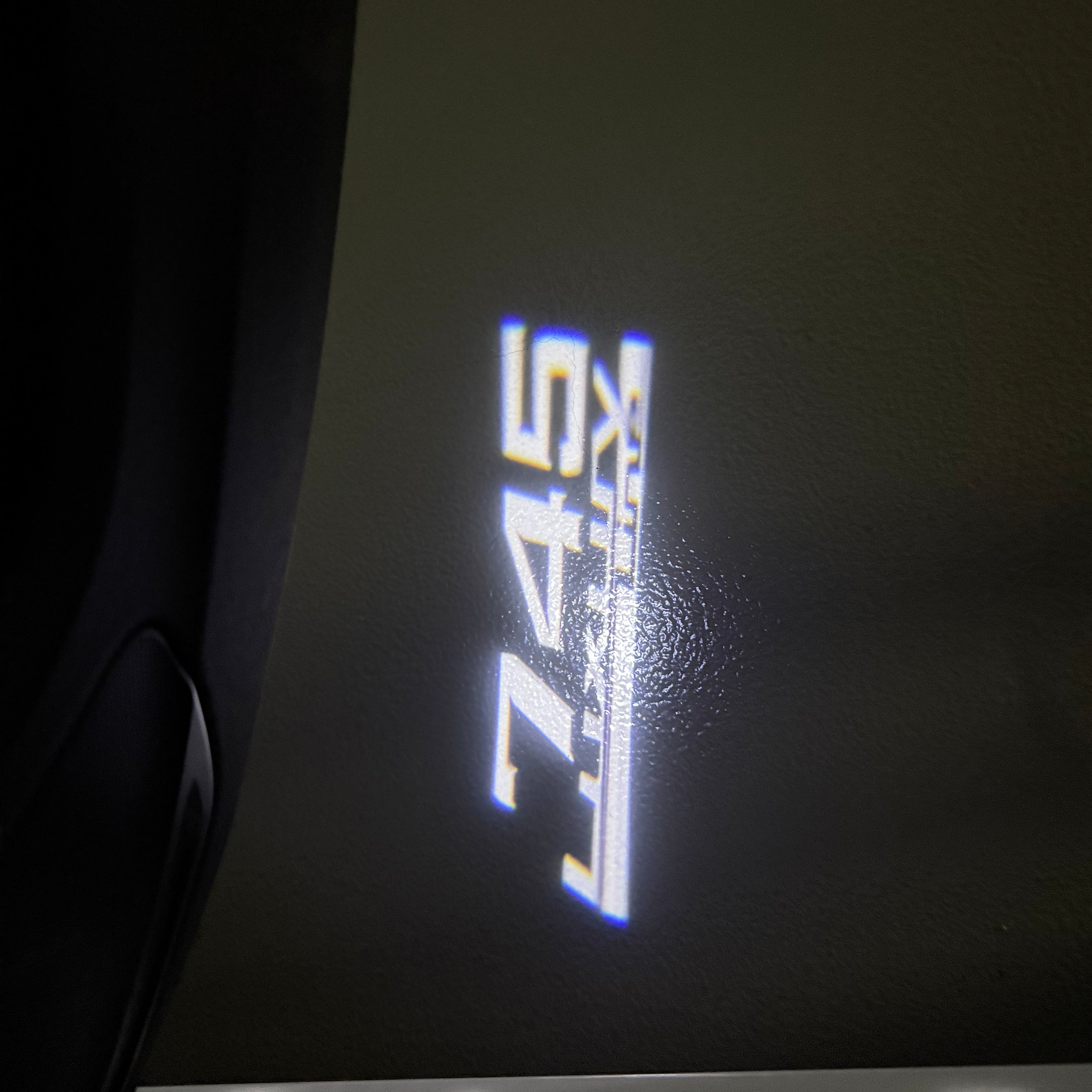 BMW M3 LOGO PROJECTOT LIGHTS Nr.24 (quantità 1 = 1 set/2 luci porta)