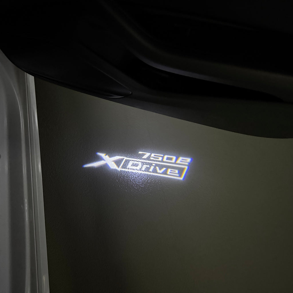 BMW 7 SERIES 750e X drive LOGO PROJECTOT LIGHTS (quantity 1 = 1 sets/2 door lights) Nr.6024q0t074
