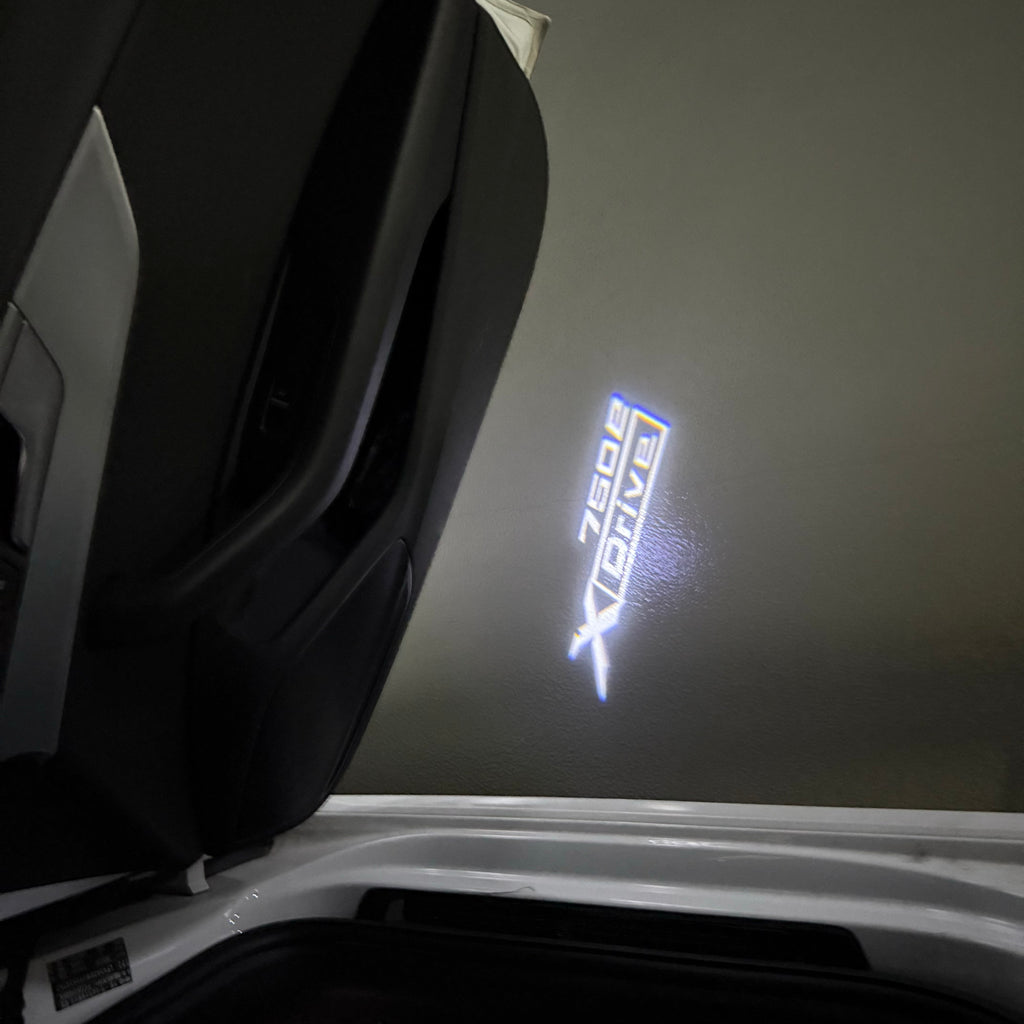 BMW 7 SERIES 750e X drive LOGO PROJECTOT LIGHTS (quantity 1 = 1 sets/2 door lights) Nr.6024q0t074