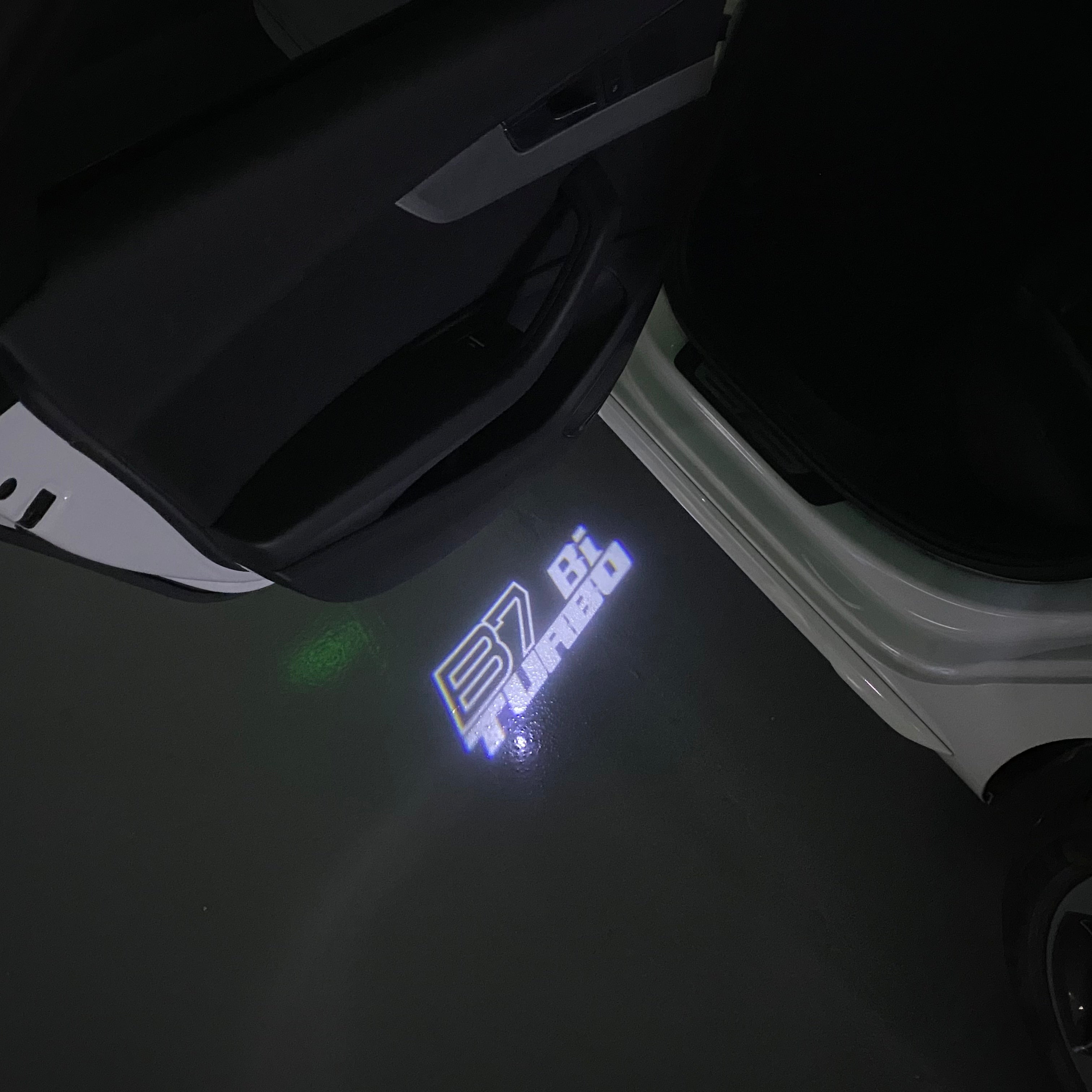 ALPINA B7 Bi TURBO  LOGO PROJECTOT LIGHTS  (quantity 1 = 1 sets/2 door lights) Nr.07A43