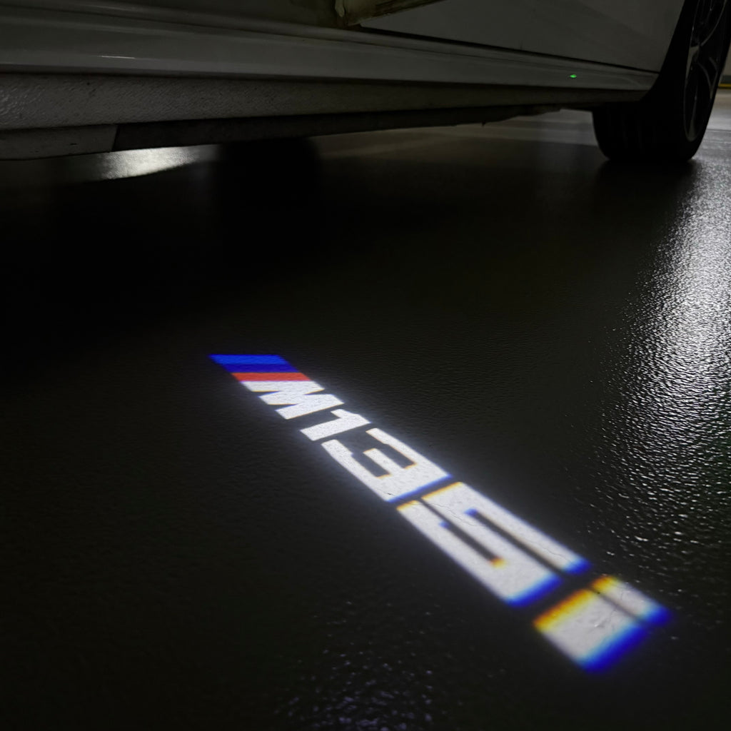 BMW M3 LOGO PROJECTOT LIGHTS Nr.24 (Menge 1 = 1 Sets/2 Türleuchten)