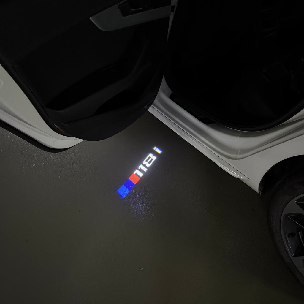 BMW M3 LOGO PROJECTOT LIGHTS Nr.24 (Menge 1 = 1 Sets/2 Türleuchten)