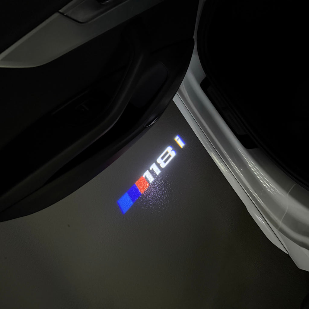 BMW M3 LOGO PROJECTOT LIGHTS Nr.24 (Menge 1 = 1 Sets/2 Türleuchten)