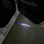 ÉCLAIRAGE DE PROJECTEUR BMW M3 LOGO Nr.24 (quantité 1 = 1 jeux / 2 feux de porte)