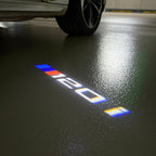 ÉCLAIRAGE DE PROJECTEUR BMW M3 LOGO Nr.24 (quantité 1 = 1 jeux / 2 feux de porte)