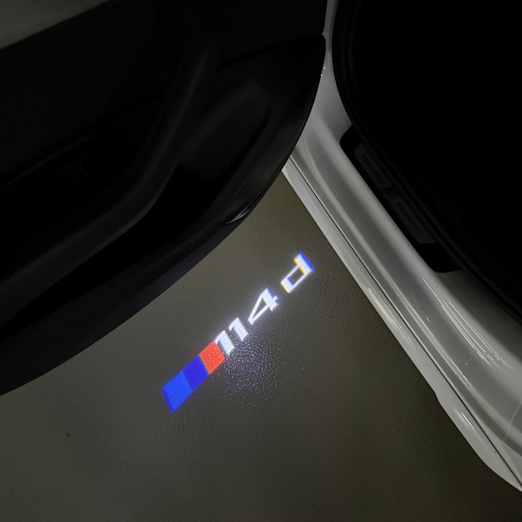 ÉCLAIRAGE DE PROJECTEUR BMW M3 LOGO Nr.24 (quantité 1 = 1 jeux / 2 feux de porte)