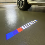 ÉCLAIRAGE DE PROJECTEUR BMW M3 LOGO Nr.24 (quantité 1 = 1 jeux / 2 feux de porte)