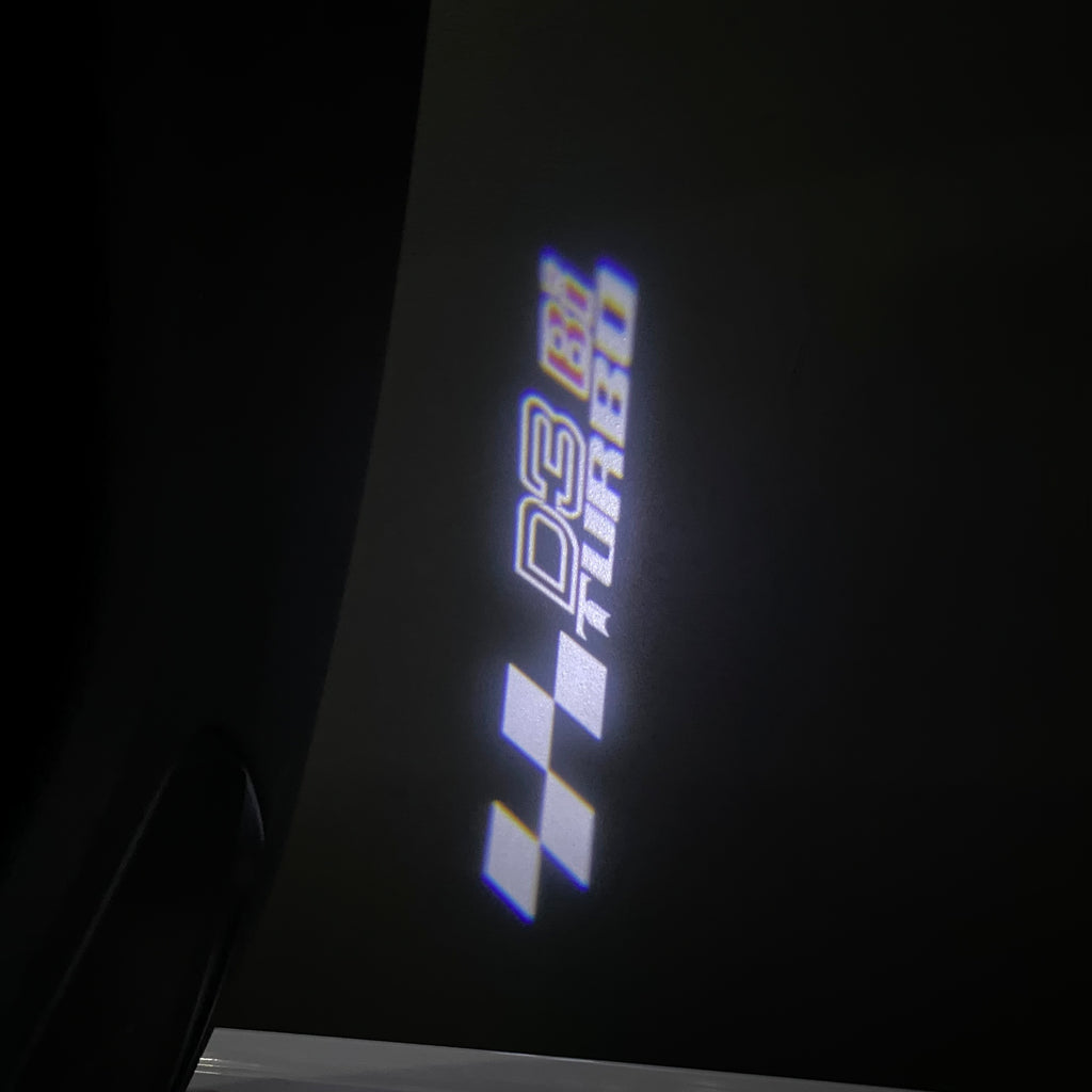 ALPINA D3 LOGO PROJECTOT LIGHTS  (quantity 1 = 1 sets/2 door lights) Nr.07A16