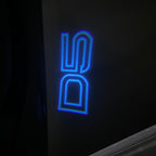 ALPINA D5 LOGO PROJECTOT LIGHTS  (quantity 1 = 1 sets/2 door lights) Nr.07A17
