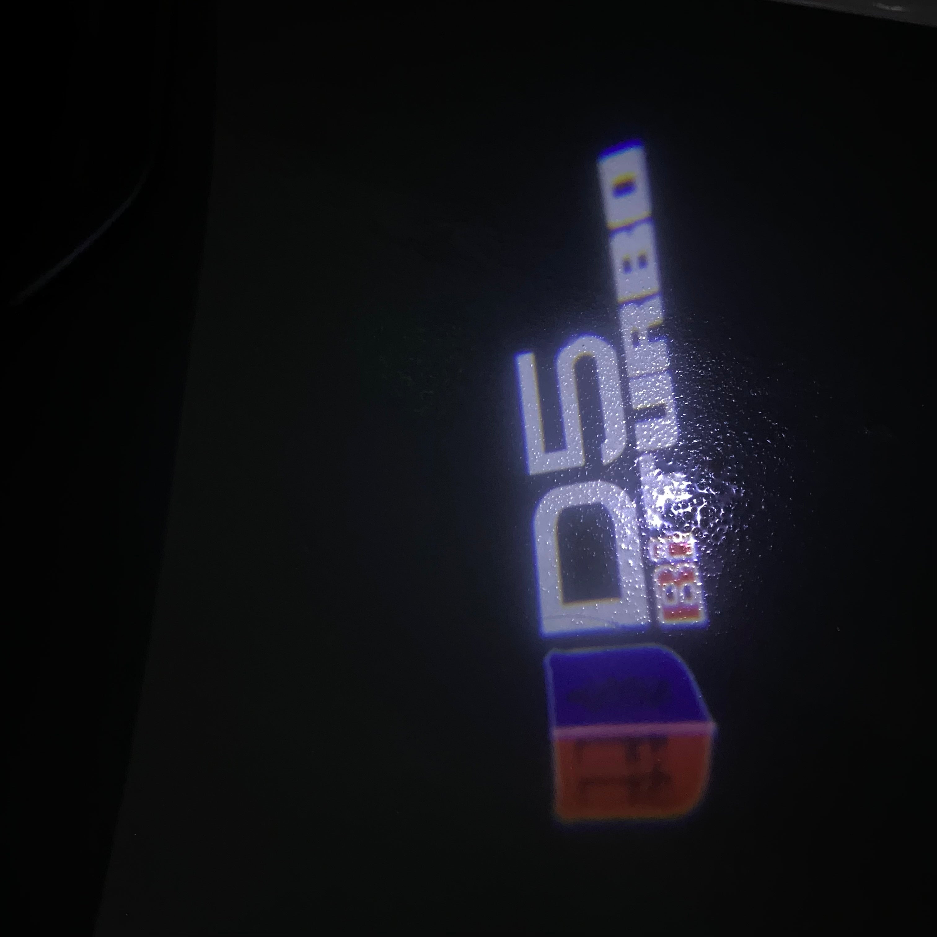 ALPINA D5 Bi TURBO LOGO PROJECTOT LIGHTS  (quantity 1 = 1 sets/2 door lights) Nr.07A56