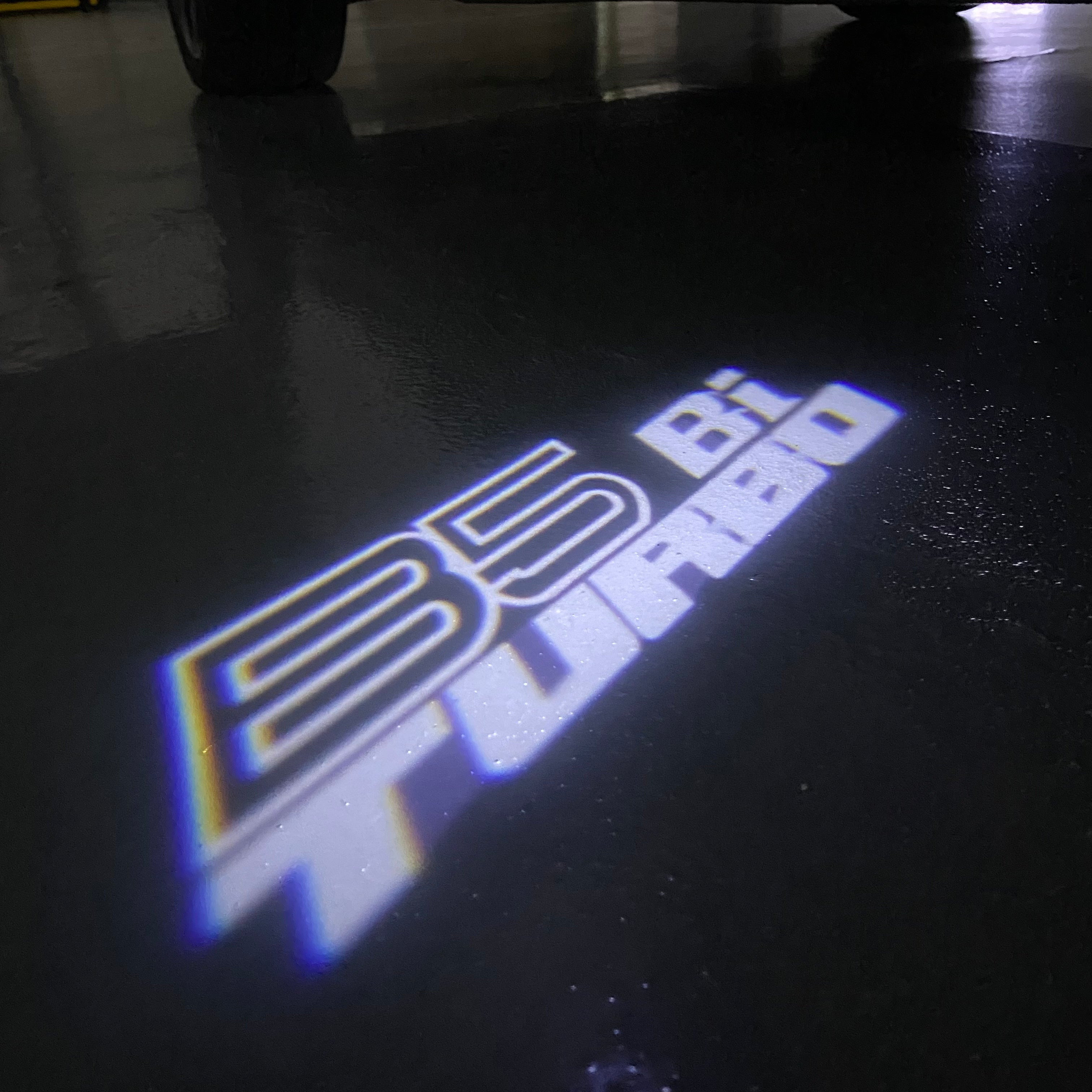 ALPINA B5 Bi TURBO   LOGO PROJECTOT LIGHTS  (quantity 1 = 1 sets/2 door lights) Nr.07A13