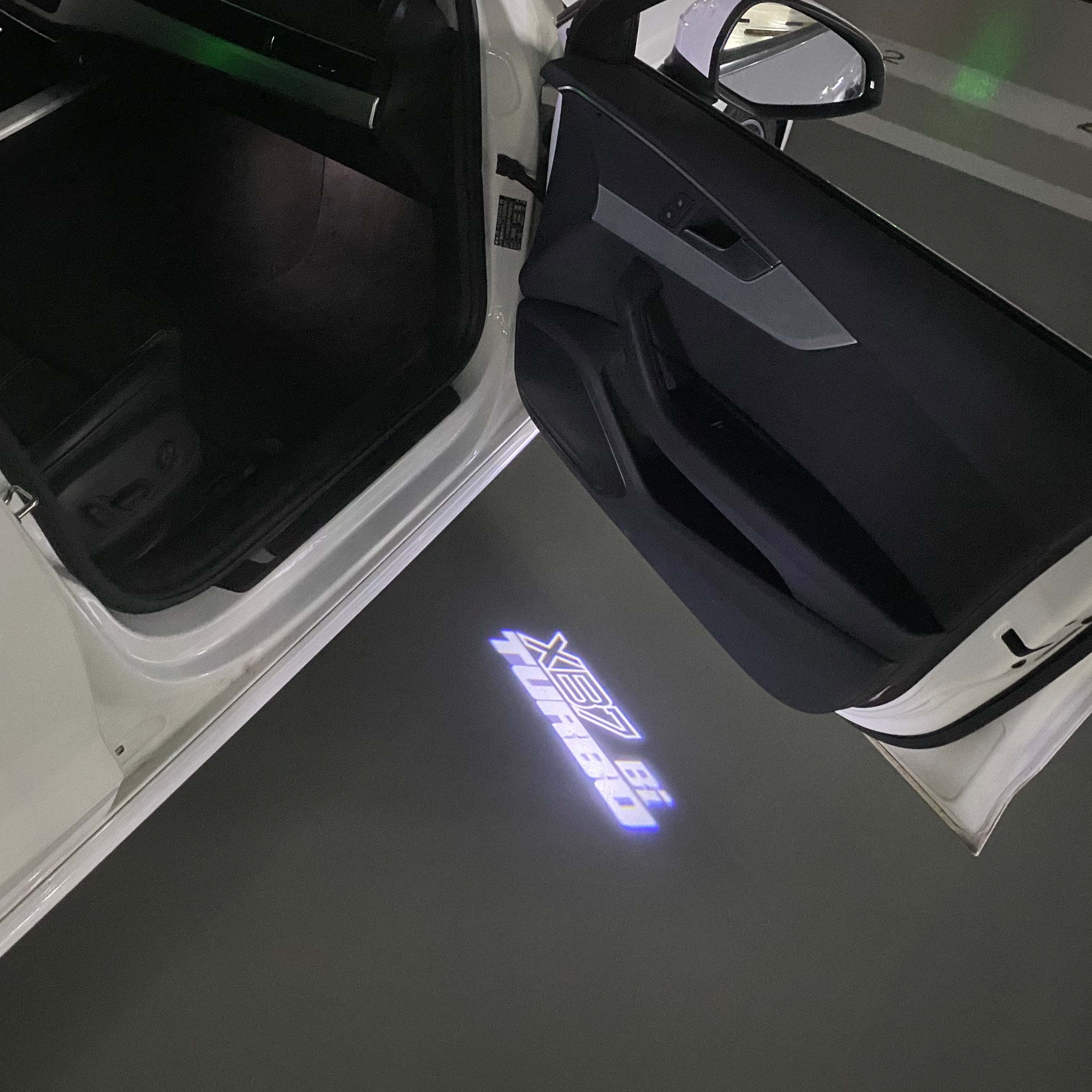 ALPINA XB7 Bi TURBO LOGO PROJECTOT LIGHTS  (quantity 1 = 1 sets/2 door lights) Nr.07A46