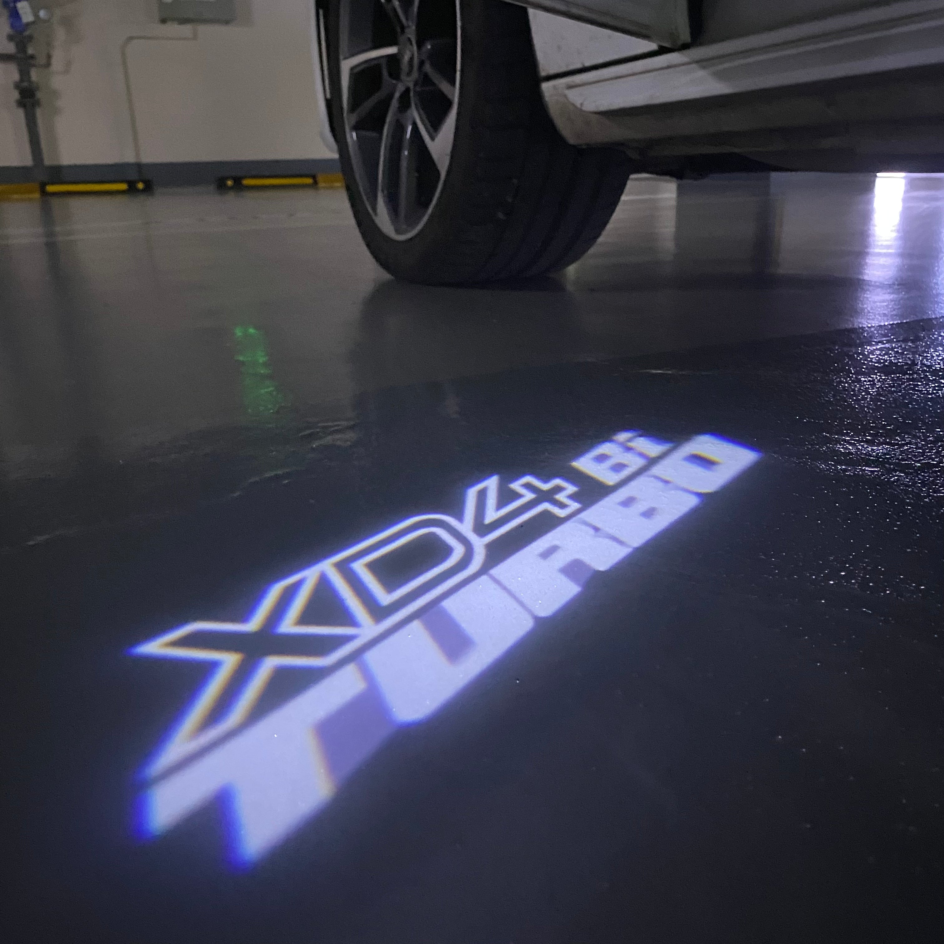 ALPINA XD4 LOGO PROJECTOT LIGHTS  (quantity 1 = 1 sets/2 door lights) Nr.07A66