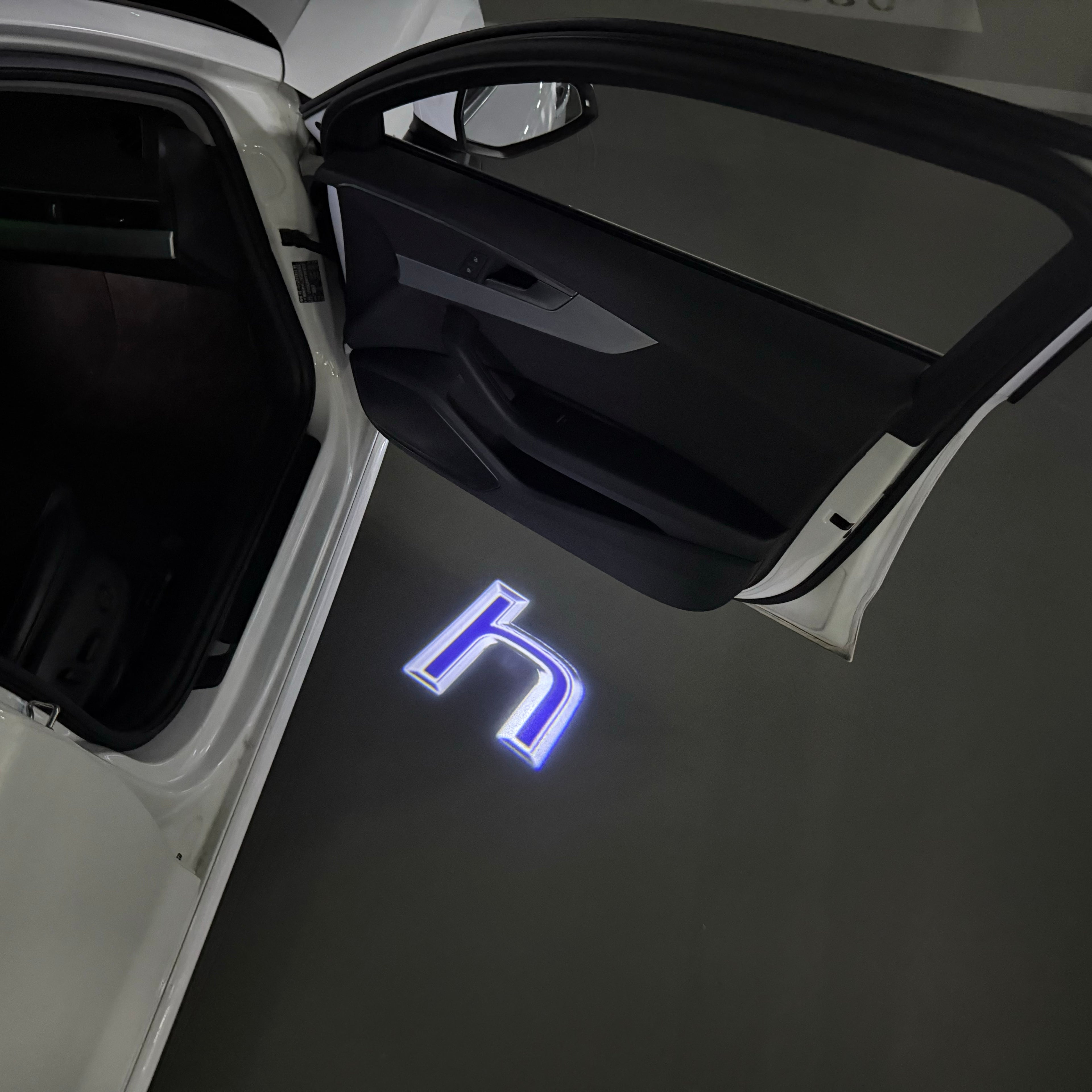 LEXUS LOGO PROJECTOR LIGHTS Nr.01 (الكمية 1 = 1 مجموعة / 2 أضواء باب)
