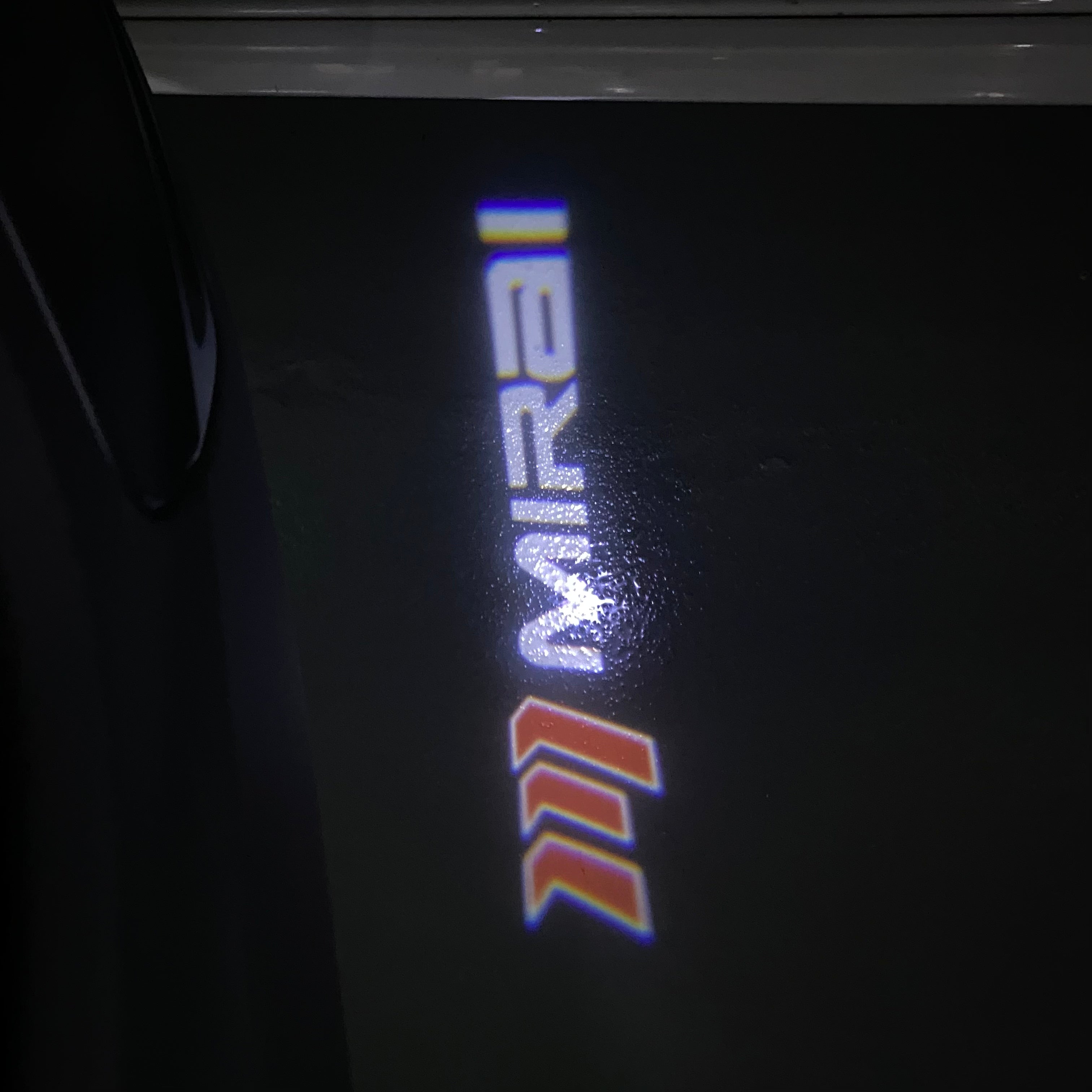 TOYOTA  MIRAI LOGO PROJECROTR LIGHTS  (quantity 1 = 1 sets/2 door lights) Nr.0G12