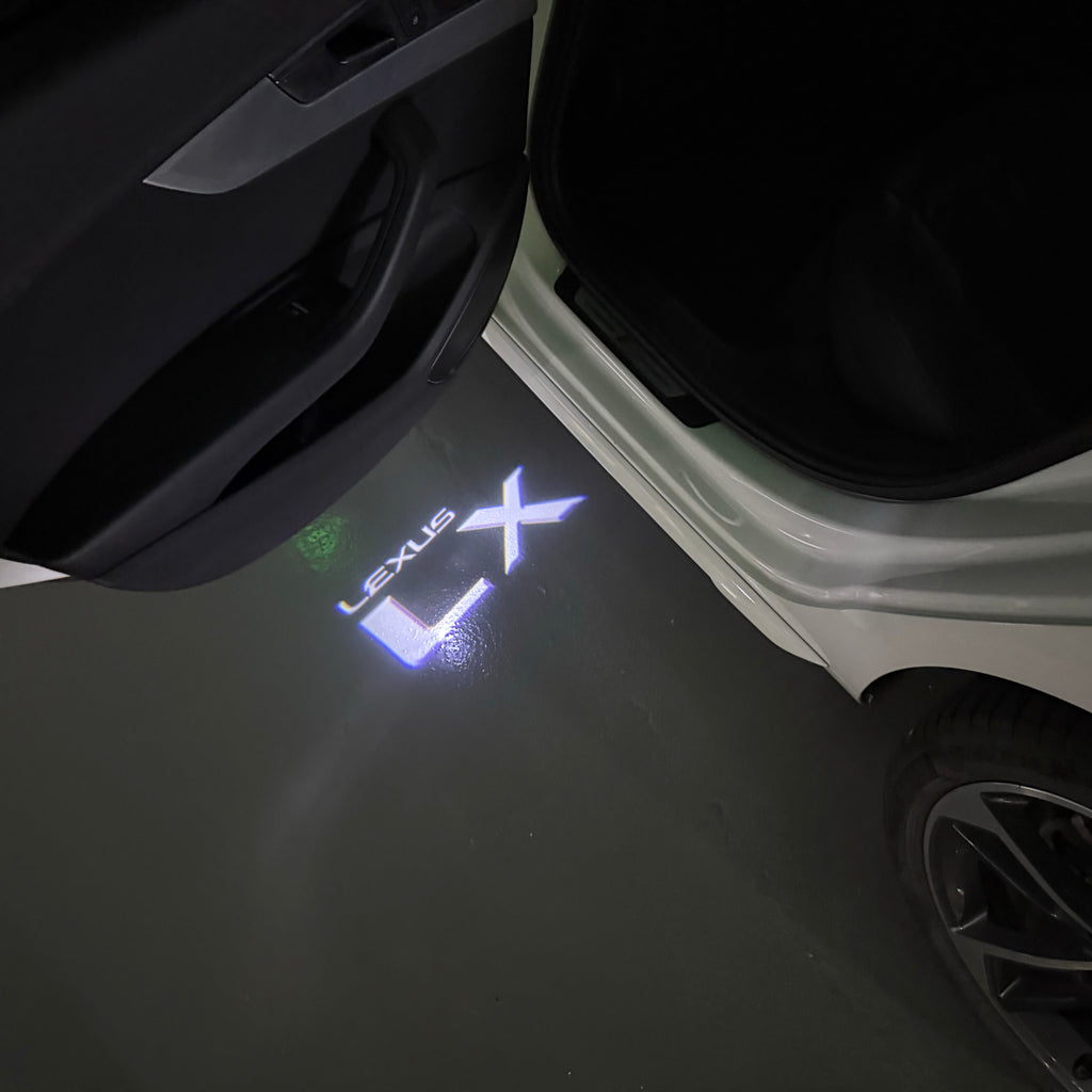 LEXUS LOGO PROJECROTR LIGHTS Nr.01 (Menge 1 = 1 Sets/2 Türleuchten)