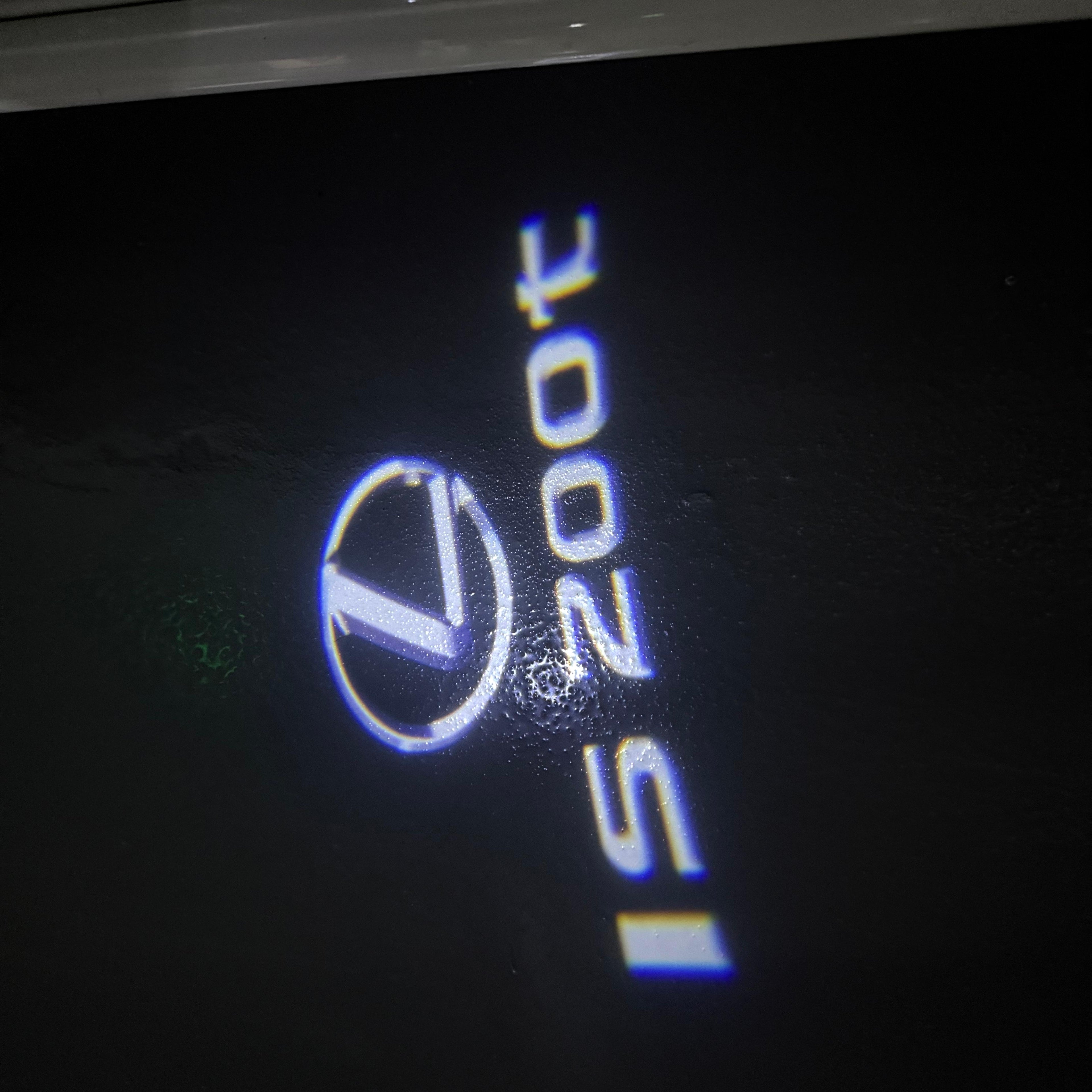 LEXUS LOGO PROJECROTR LIGHTS Nr.01 (Menge 1 = 1 Sets/2 Türleuchten)