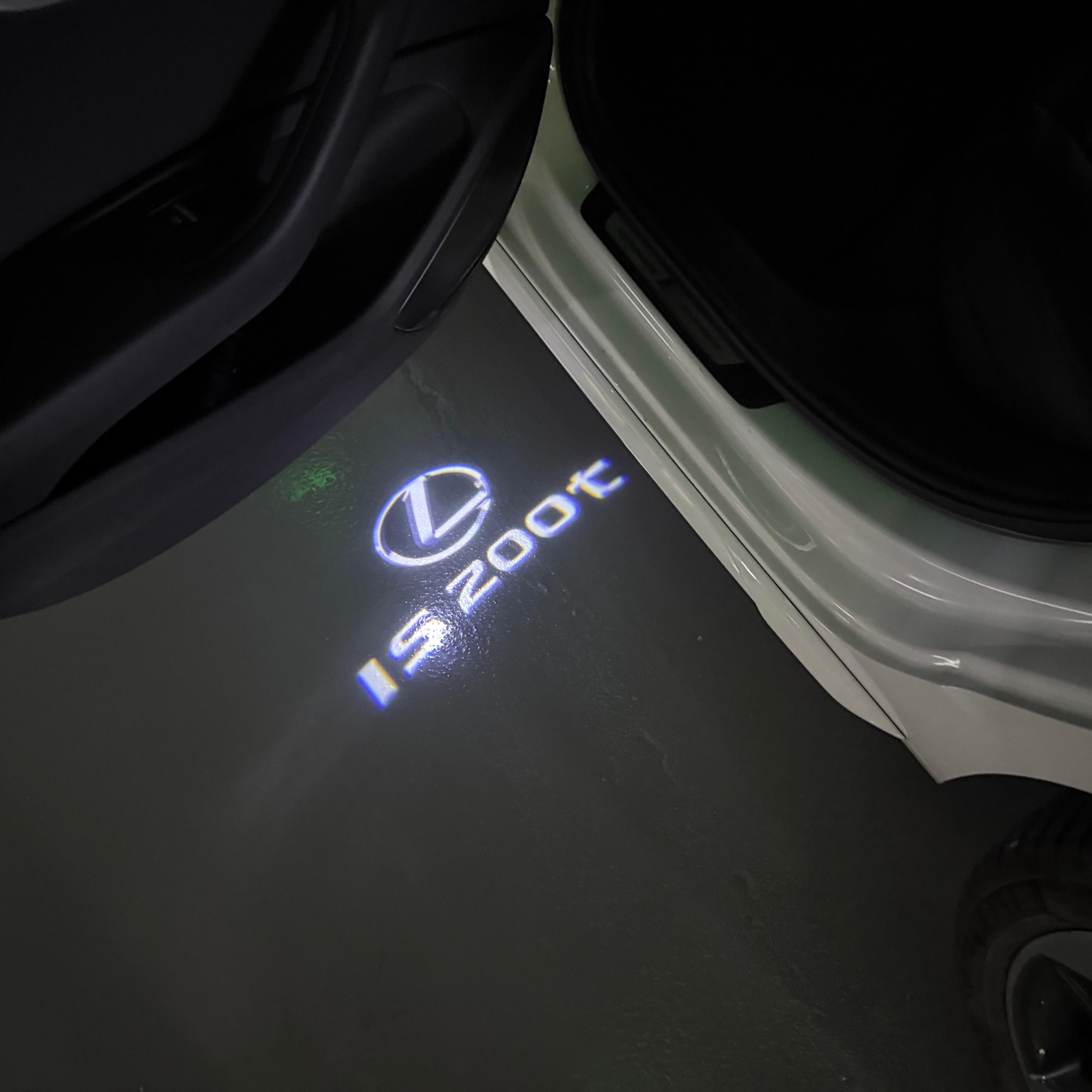 LEXUS LOGO PROJECROTR LIGHTS Nr.01 (Menge 1 = 1 Sets/2 Türleuchten)