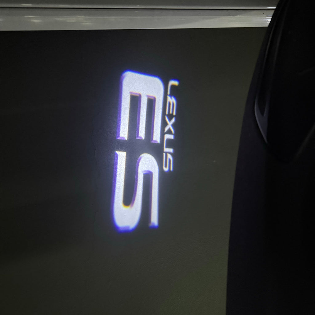 LEXUS ES LOGO PROJECROTR LIGHTS (quantity 1 = 1 sets/2 door lights)Nr.01a80