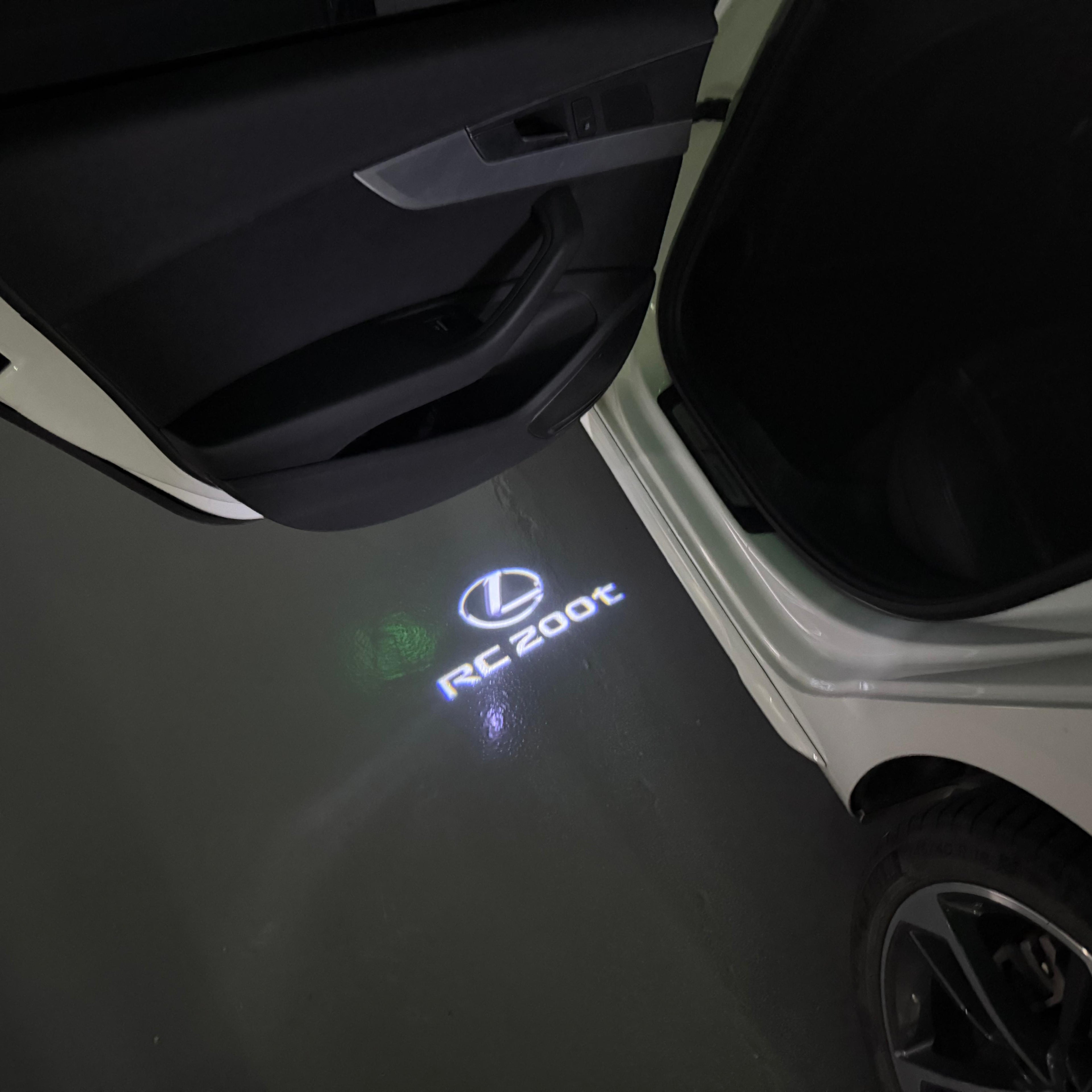 LEXUS  RC 200t LOGO PROJECROTR LIGHTS (quantity 1 = 1 sets/2 door lights)Nr.01a19
