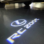 LEXUS  RC 200t LOGO PROJECROTR LIGHTS (quantity 1 = 1 sets/2 door lights)Nr.01a19