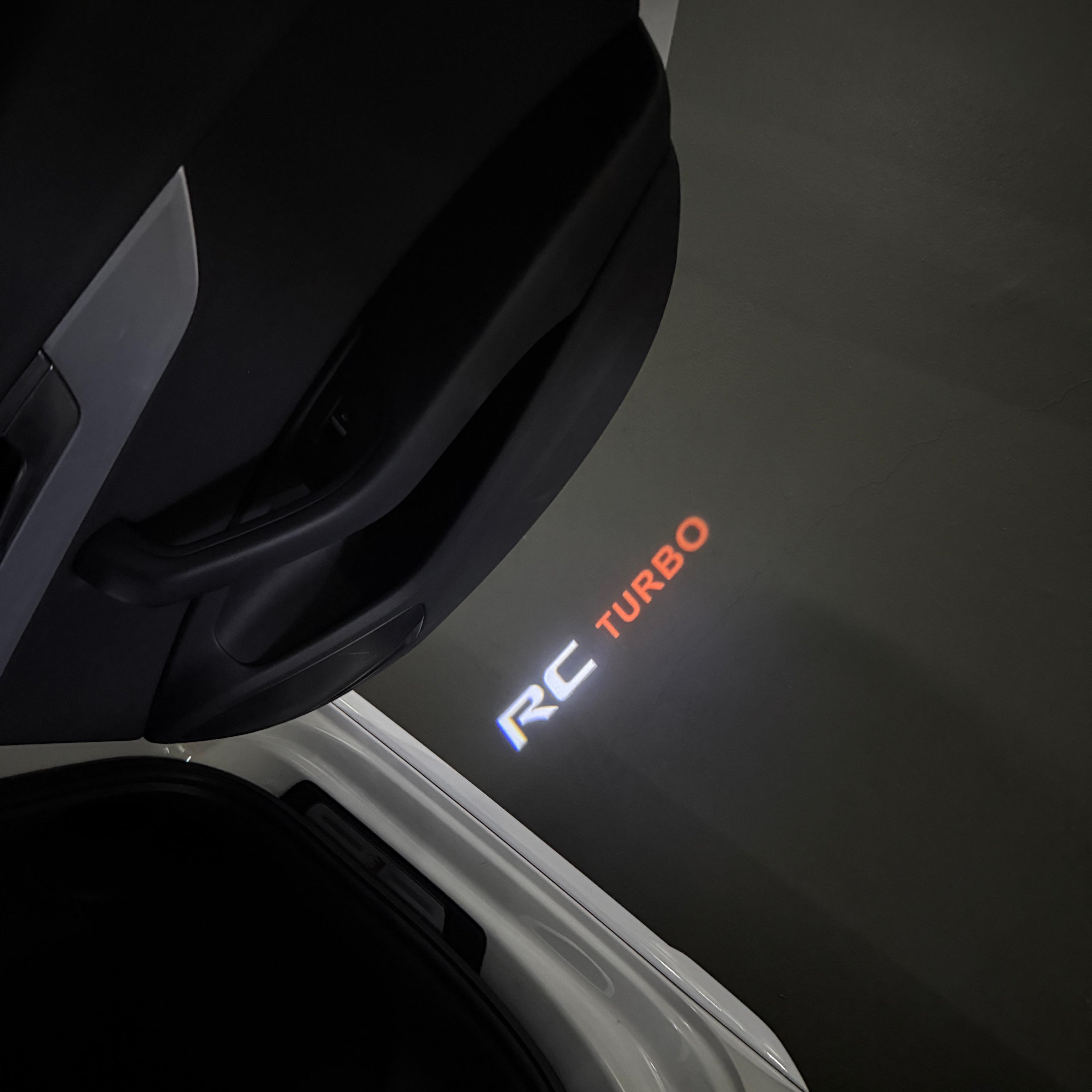 LEXUS  RC TURBO LOGO PROJECROTR LIGHTS (quantity 1 = 1 sets/2 door lights)Nr.01a20