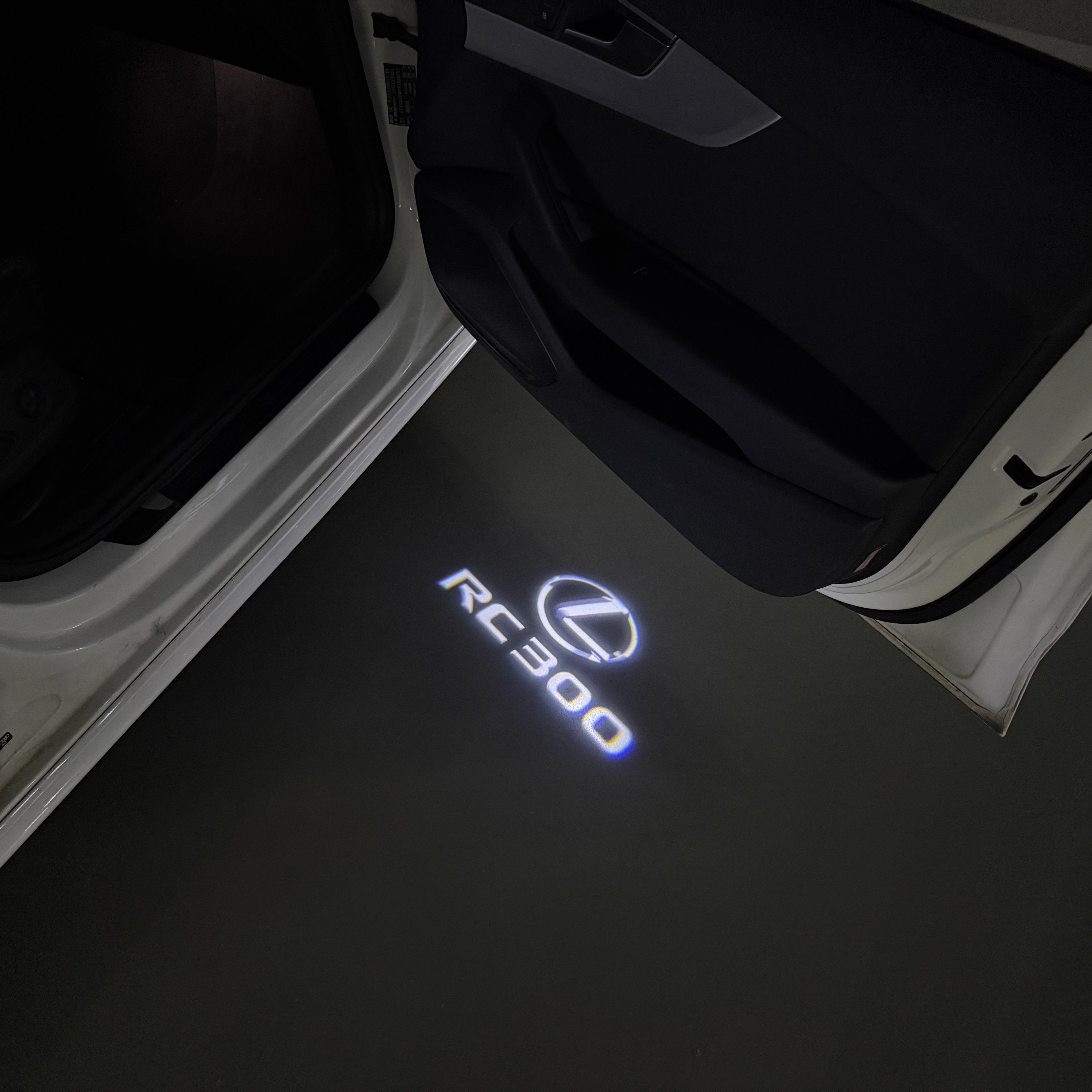 LEXUS  RC 300 LOGO PROJECROTR LIGHTS (quantity 1 = 1 sets/2 door lights)Nr.01a18