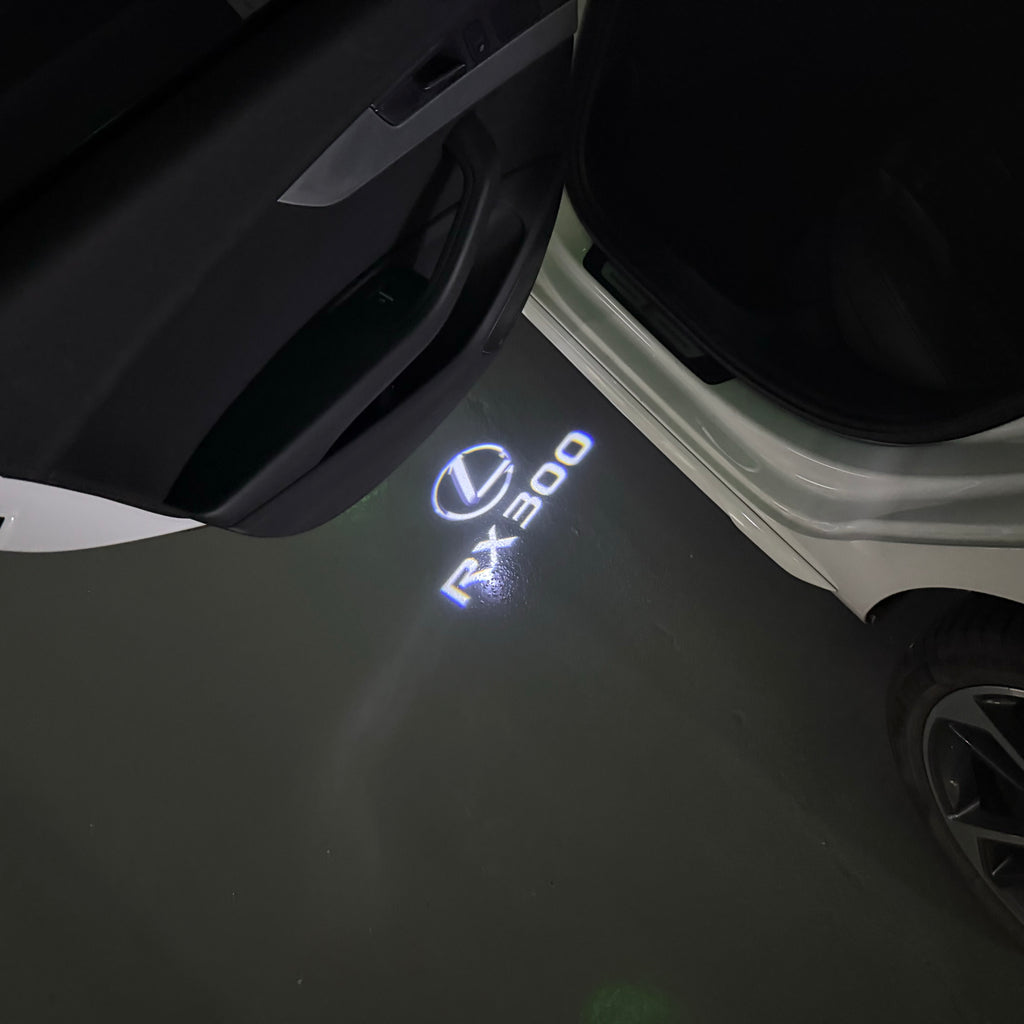 LEXUS  RX 300 LOGO PROJECROTR LIGHTS (quantity 1 = 1 sets/2 door lights)Nr.01a15