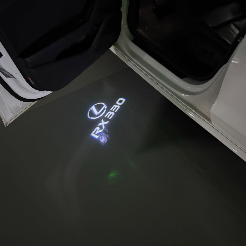 LEXUS  RX 330 LOGO PROJECROTR LIGHTS (quantity 1 = 1 sets/2 door lights)Nr.01a11