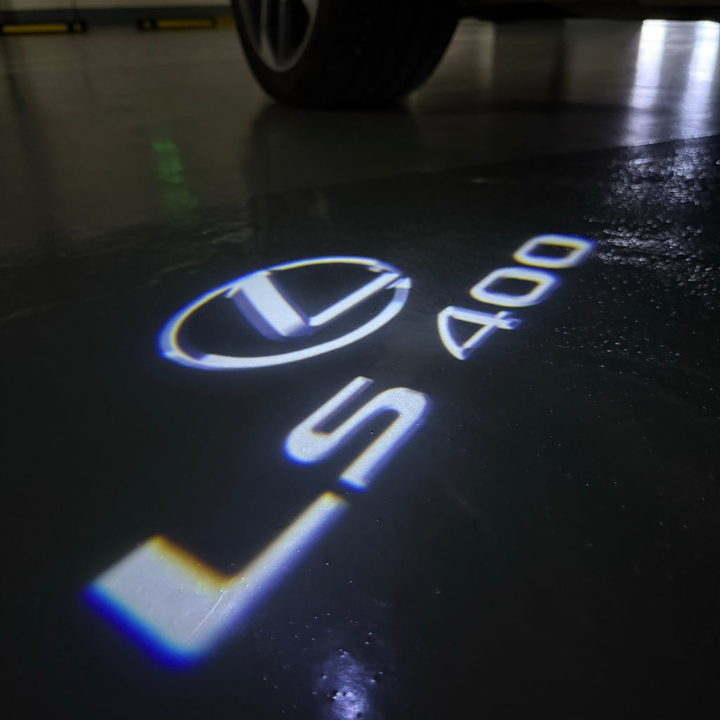 LEXUS LOGO PROJECTOR LIGHTS Nr.01 (الكمية 1 = 1 مجموعة / 2 أضواء باب)