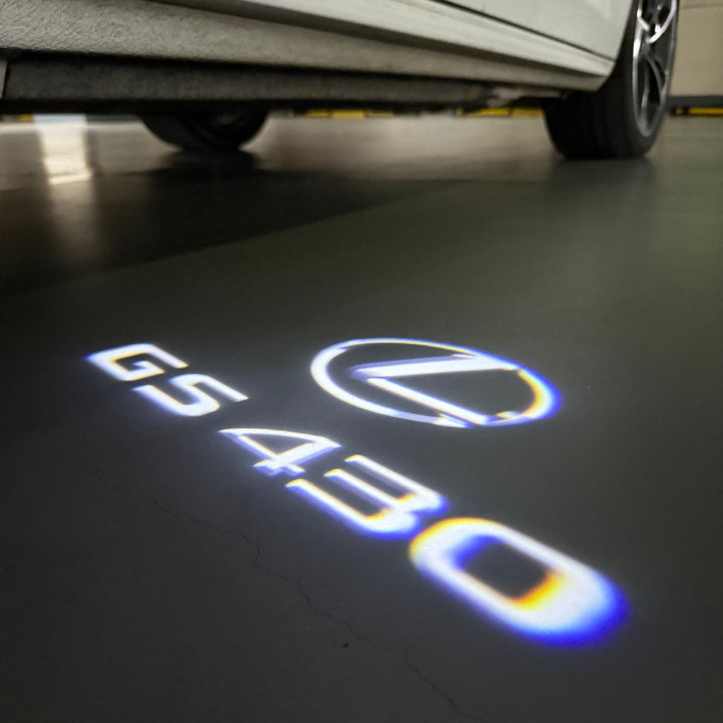 LEXUS  GS 430 LOGO PROJECROTR LIGHTS (quantity 1 = 1 sets/2 door lights)Nr.01a72
