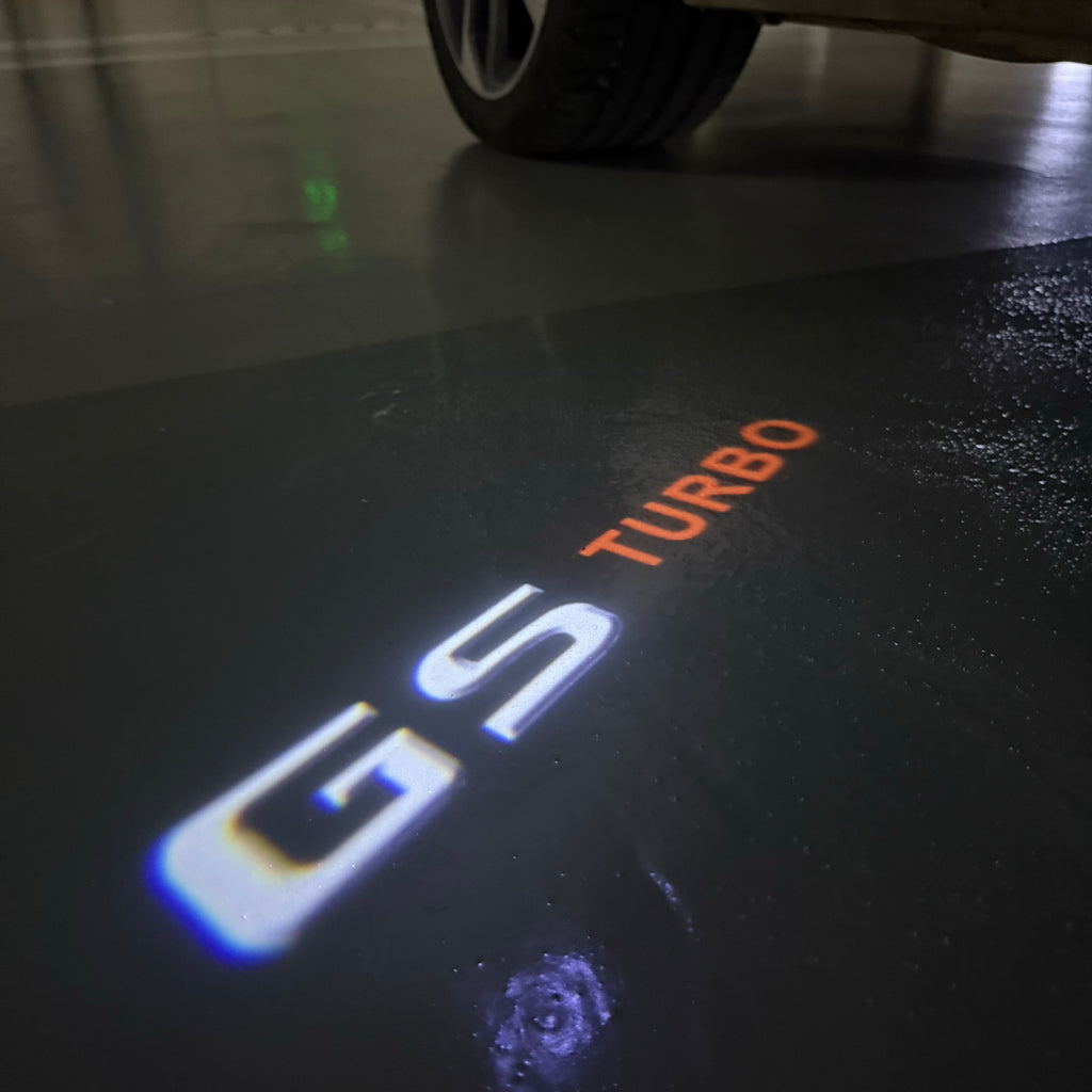 LEXUS   GS TURBO LOGO PROJECROTR LIGHTS (quantity 1 = 1 sets/2 door lights)Nr.01a77