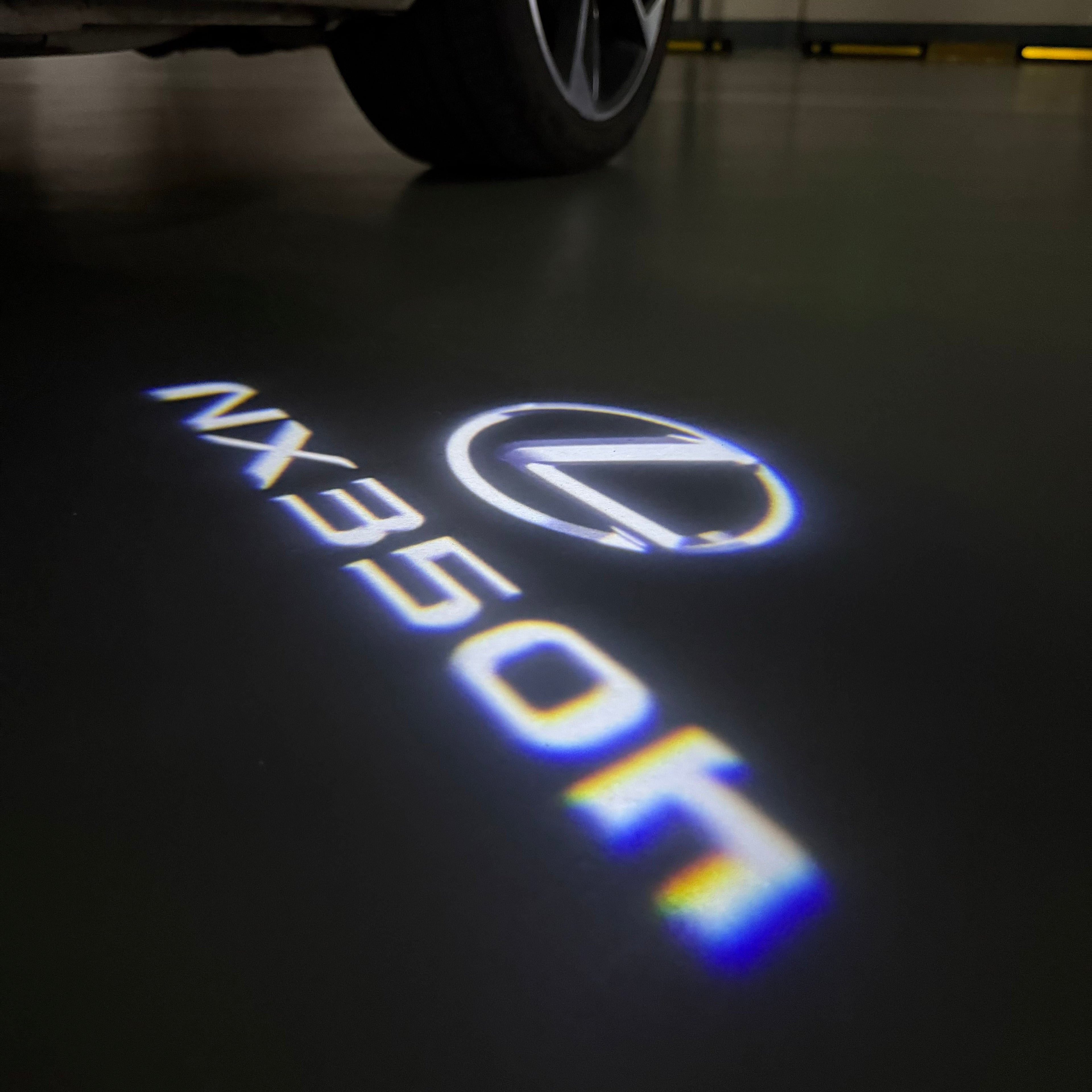 LEXUS  NX 350h LOGO PROJECROTR LIGHTS (quantity 1 = 1 sets/2 door lights)Nr.01a28