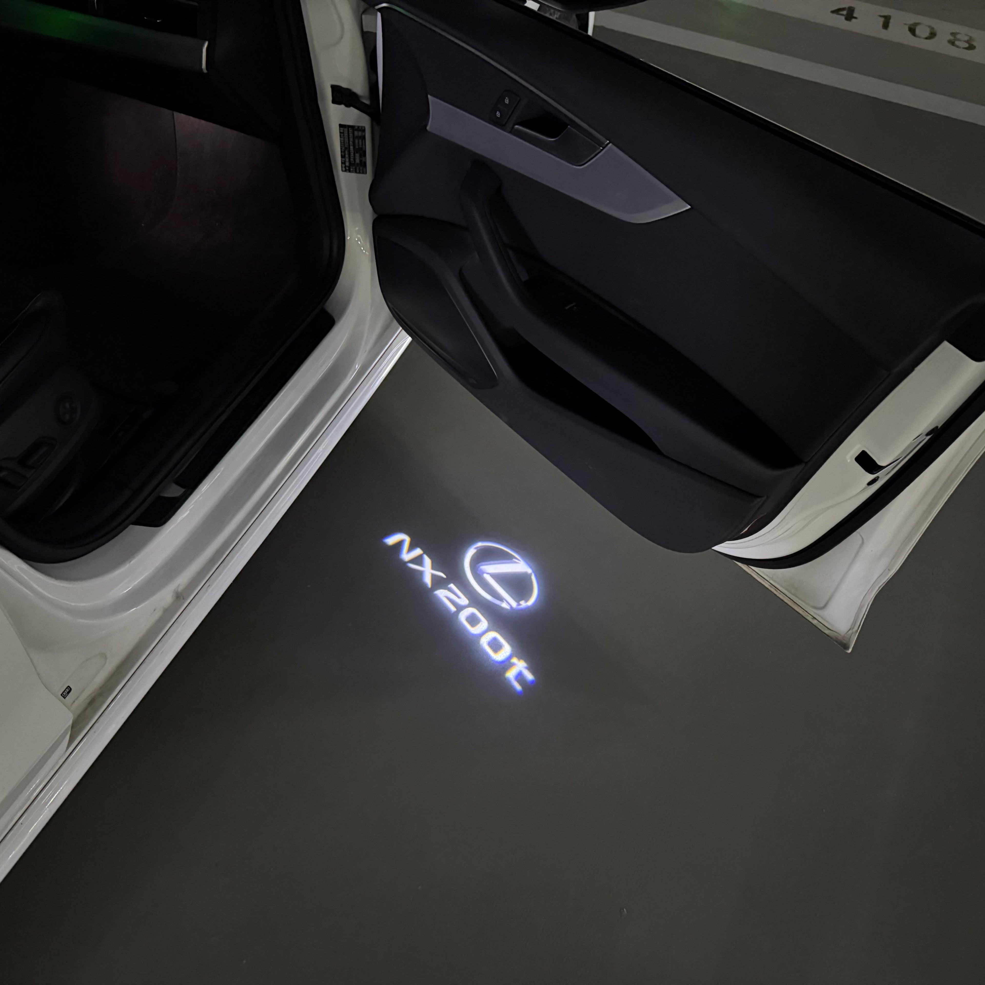 LEXUS  NX 200t LOGO PROJECROTR LIGHTS (quantity 1 = 1 sets/2 door lights)Nr.01a25