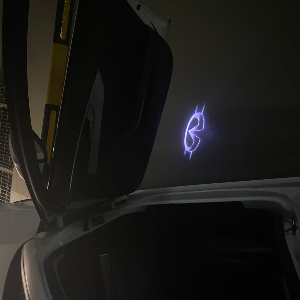 INFINITI  Original LOGO PROJECROTR LIGHTS Nr.06 (quantity 1 = 1 sets/2 door lights)