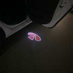 LUCI PROIETTORI LOGO INFINITI Nr.18 (quantità 1 = 1 set / 2 luci porta)