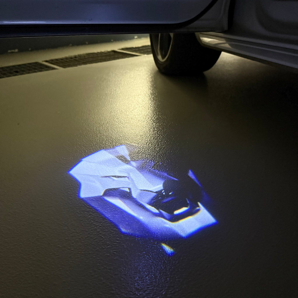 ÉCLAIRAGE DE PROJECTEUR BMW M3 LOGO Nr.24 (quantité 1 = 1 jeux / 2 feux de porte)