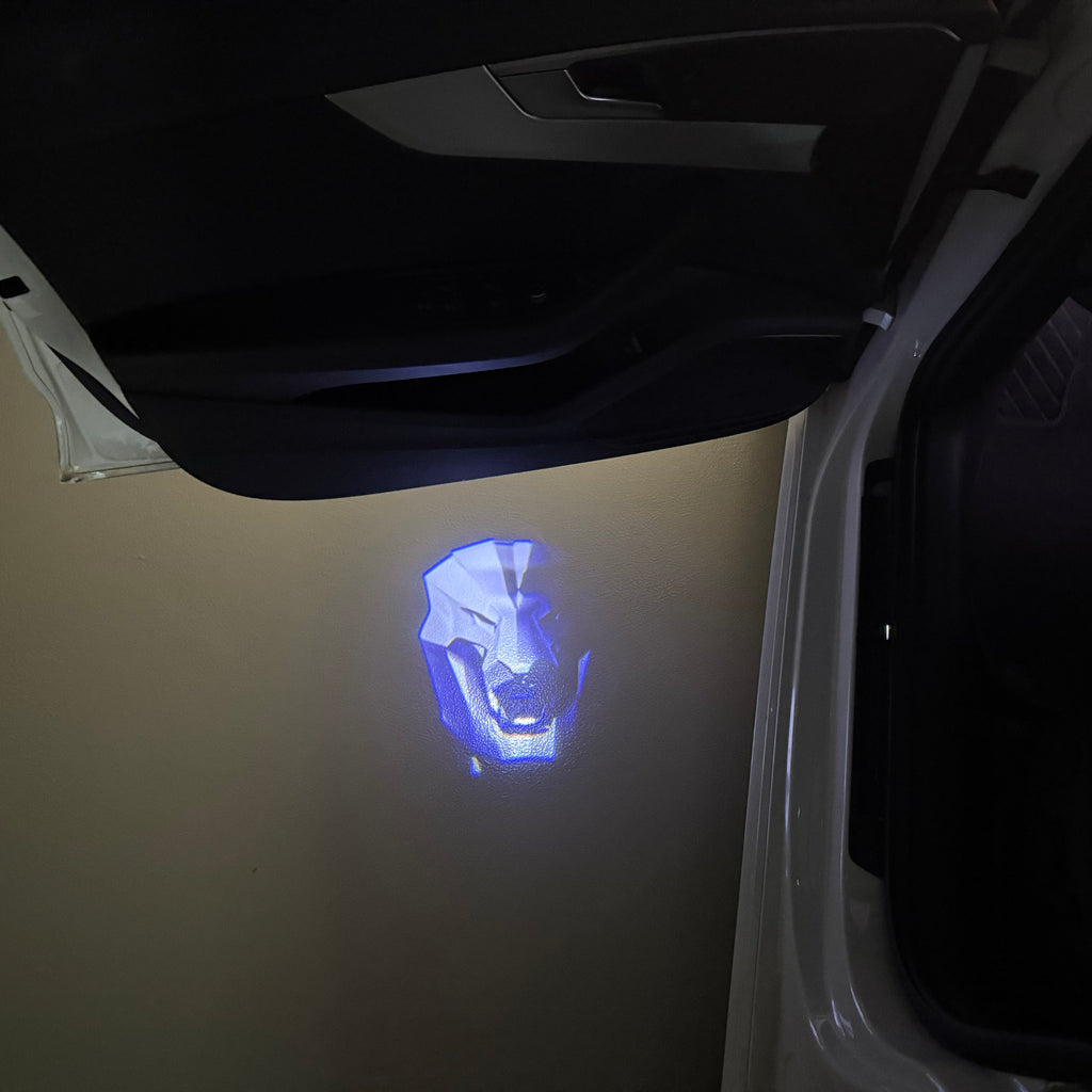 ÉCLAIRAGE DE PROJECTEUR BMW M3 LOGO Nr.24 (quantité 1 = 1 jeux / 2 feux de porte)