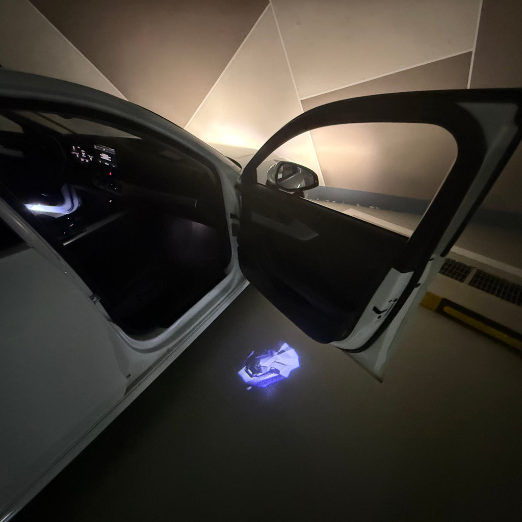 ÉCLAIRAGE DE PROJECTEUR BMW M3 LOGO Nr.24 (quantité 1 = 1 jeux / 2 feux de porte)