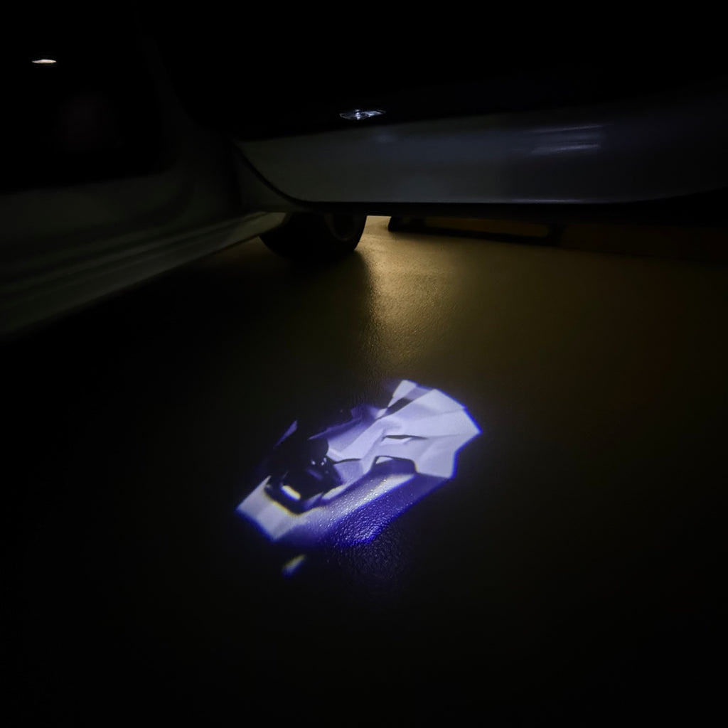 ÉCLAIRAGE DE PROJECTEUR BMW M3 LOGO Nr.24 (quantité 1 = 1 jeux / 2 feux de porte)