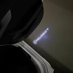 PEUGEOT ORIGINAL  LOGO PROJECTOT LIGHTS (quantity 1 = 1 sets/2 door lights) Nr.6024q63