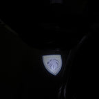 PEUGEOT ORIGINAL  LOGO PROJECTOT LIGHTS (quantity 1 = 1 sets/2 door lights) Nr.6024q73