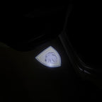 PEUGEOT ORIGINAL  LOGO PROJECTOT LIGHTS (quantity 1 = 1 sets/2 door lights) Nr.6024q73