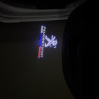PEUGEOT SPORT LOGO PROJECTOT LIGHTS (quantity 1 = 1 sets/2 door lights) Nr.6024q79