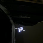 ÉCLAIRAGE DE PROJECTEUR BMW M3 LOGO Nr.24 (quantité 1 = 1 jeux / 2 feux de porte)