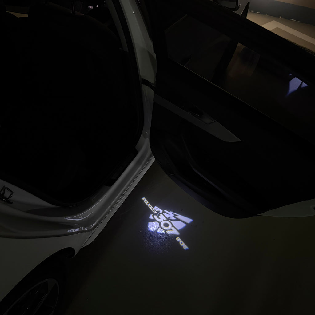 ÉCLAIRAGE DE PROJECTEUR BMW M3 LOGO Nr.24 (quantité 1 = 1 jeux / 2 feux de porte)