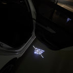ÉCLAIRAGE DE PROJECTEUR BMW M3 LOGO Nr.24 (quantité 1 = 1 jeux / 2 feux de porte)