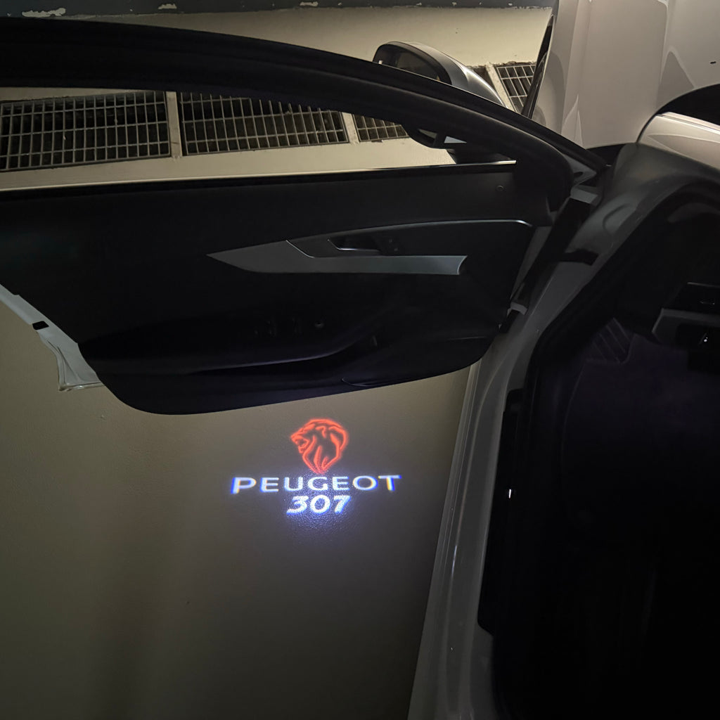ÉCLAIRAGE DE PROJECTEUR BMW M3 LOGO Nr.24 (quantité 1 = 1 jeux / 2 feux de porte)