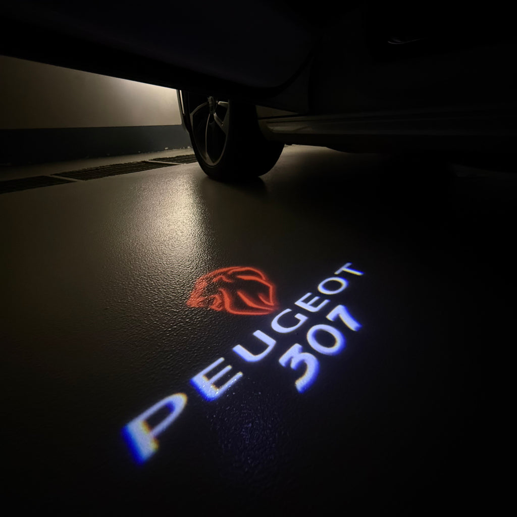 ÉCLAIRAGE DE PROJECTEUR BMW M3 LOGO Nr.24 (quantité 1 = 1 jeux / 2 feux de porte)